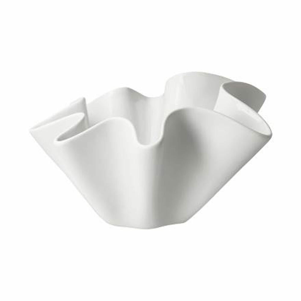 Goebel Vase Valentina, flower vase, decorative vase, biscuit porcelain, white, H 13.5 cm, 14005731