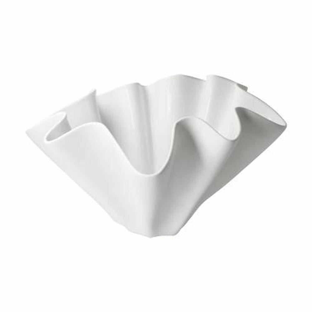 Goebel Vase Valentina, flower vase, decorative vase, biscuit porcelain, white, H 19.5 cm, 14005741