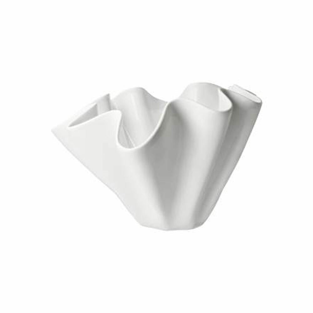 Goebel Vase Valentina, flower vase, decorative vase, biscuit porcelain, white, H 19.5 cm, 14005741