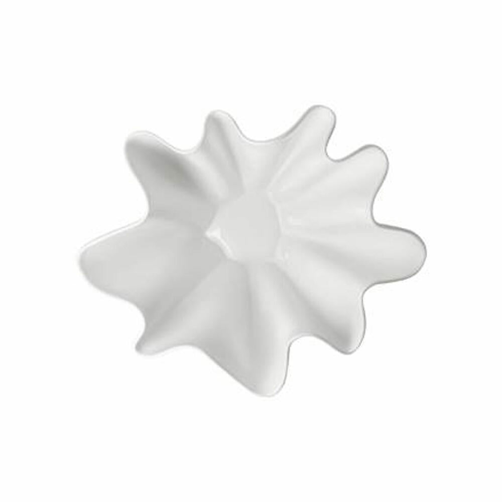 Goebel Vase Valentina, flower vase, decorative vase, biscuit porcelain, white, H 19.5 cm, 14005741