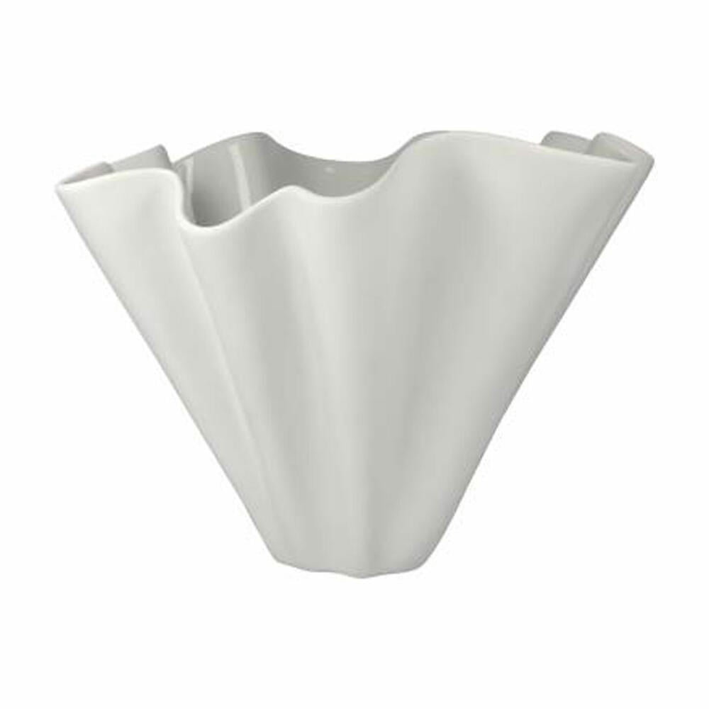 Goebel Vase Valentina, flower vase, decorative vase, biscuit porcelain, white, H 23 cm, 14005751