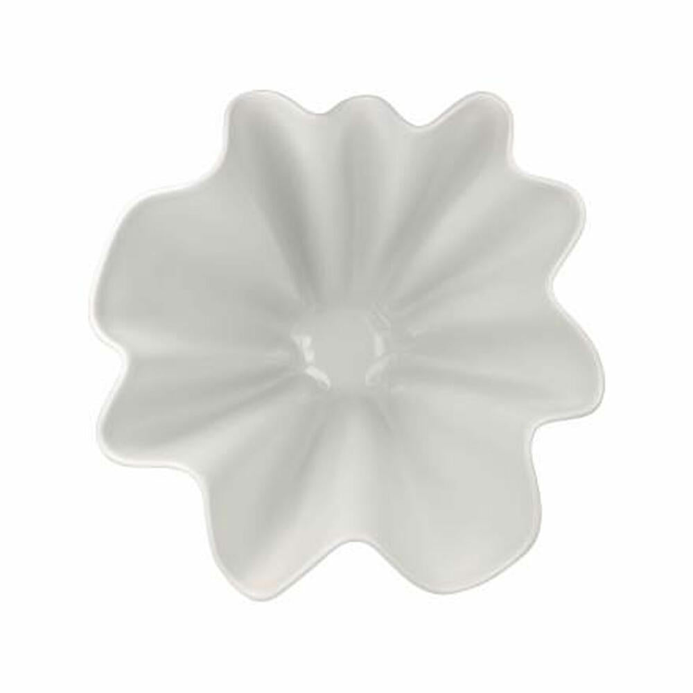 Goebel Vase Valentina, flower vase, decorative vase, biscuit porcelain, white, H 23 cm, 14005751