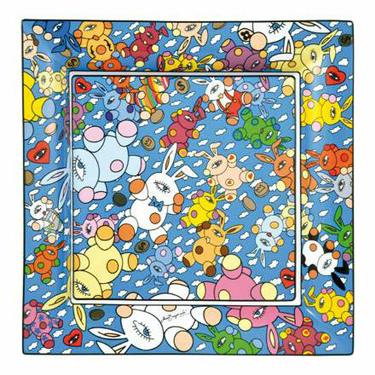 Goebel Schale Bergonzoli - Magic Bunny Explosion, Schüssel, Dekoschale, Dekoration, Fine Bone China, 67180121