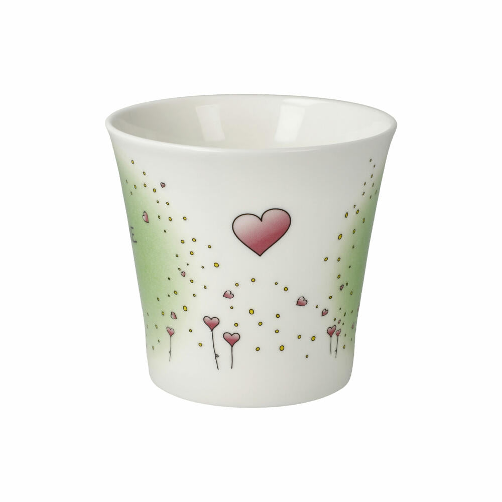 Goebel Coffee-/Tea Mug Der kleine Yogi - Danke, Fine Bone China, Bunt, 350 ml, 54103211