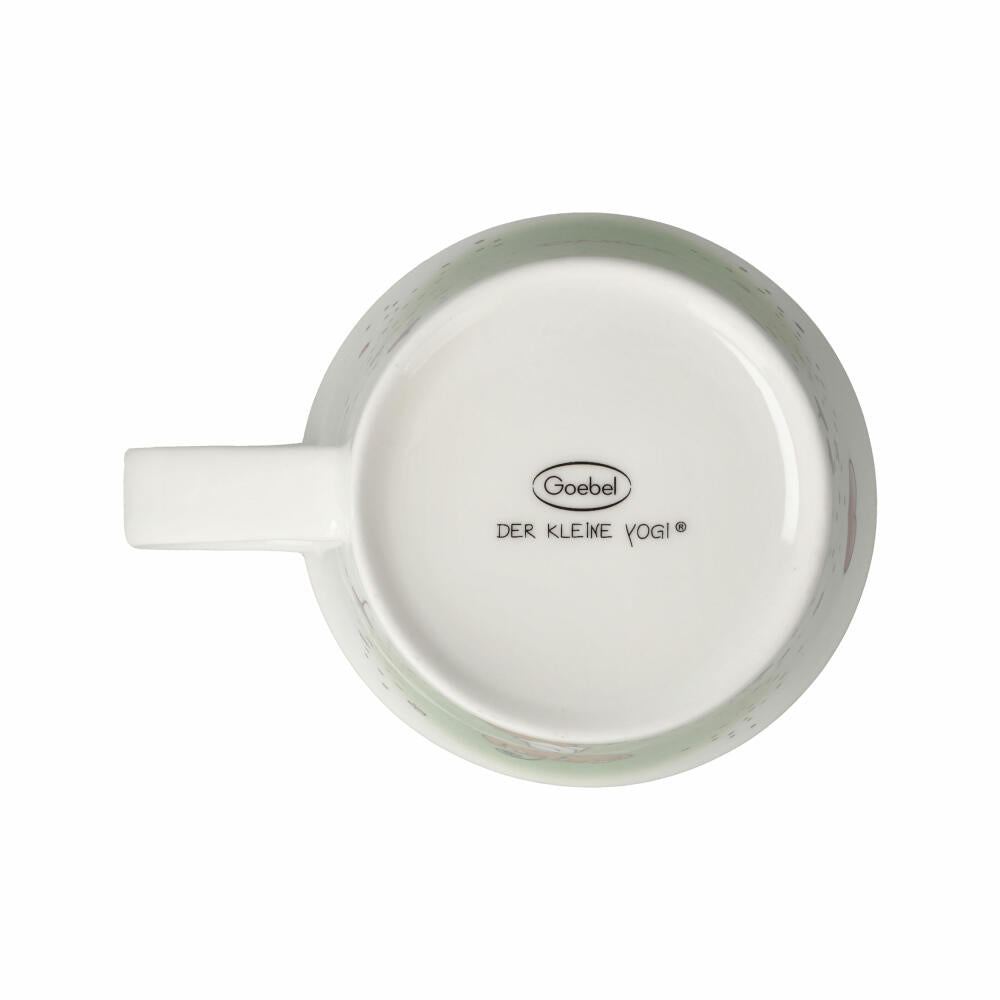 Goebel Coffee-/Tea Mug Der kleine Yogi - Danke, Fine Bone China, Bunt, 350 ml, 54103211