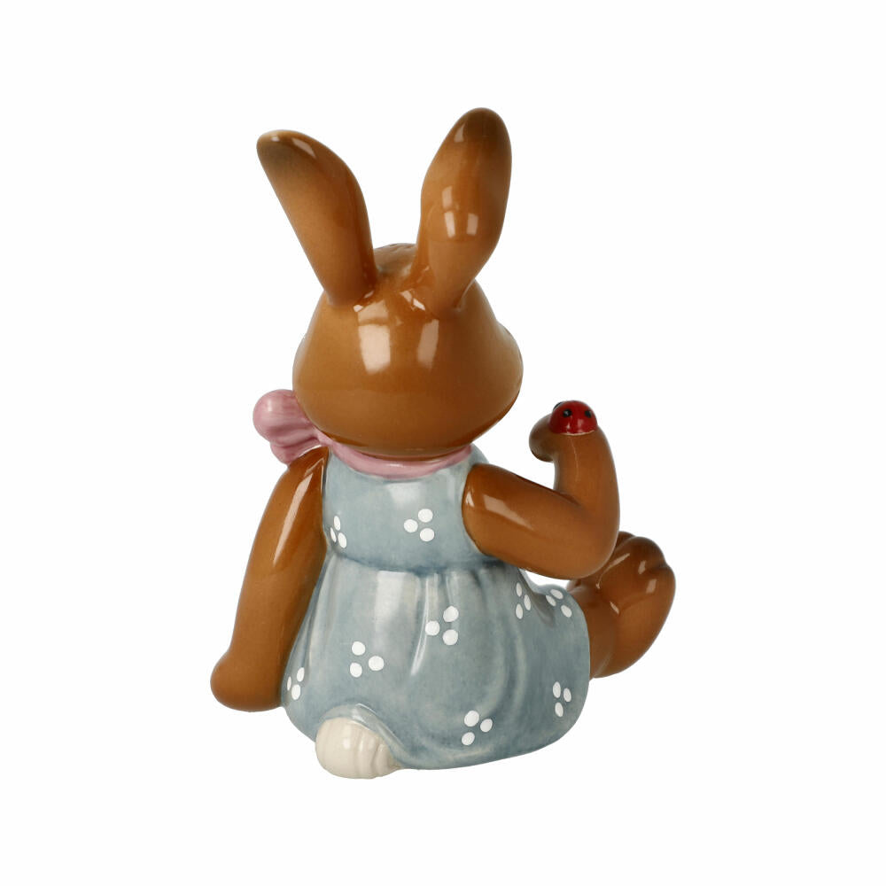 Goebel Figur Hasenmädchen Glückskind, Osterhase, Steingut, Bunt, 10.5 cm, 66846071
