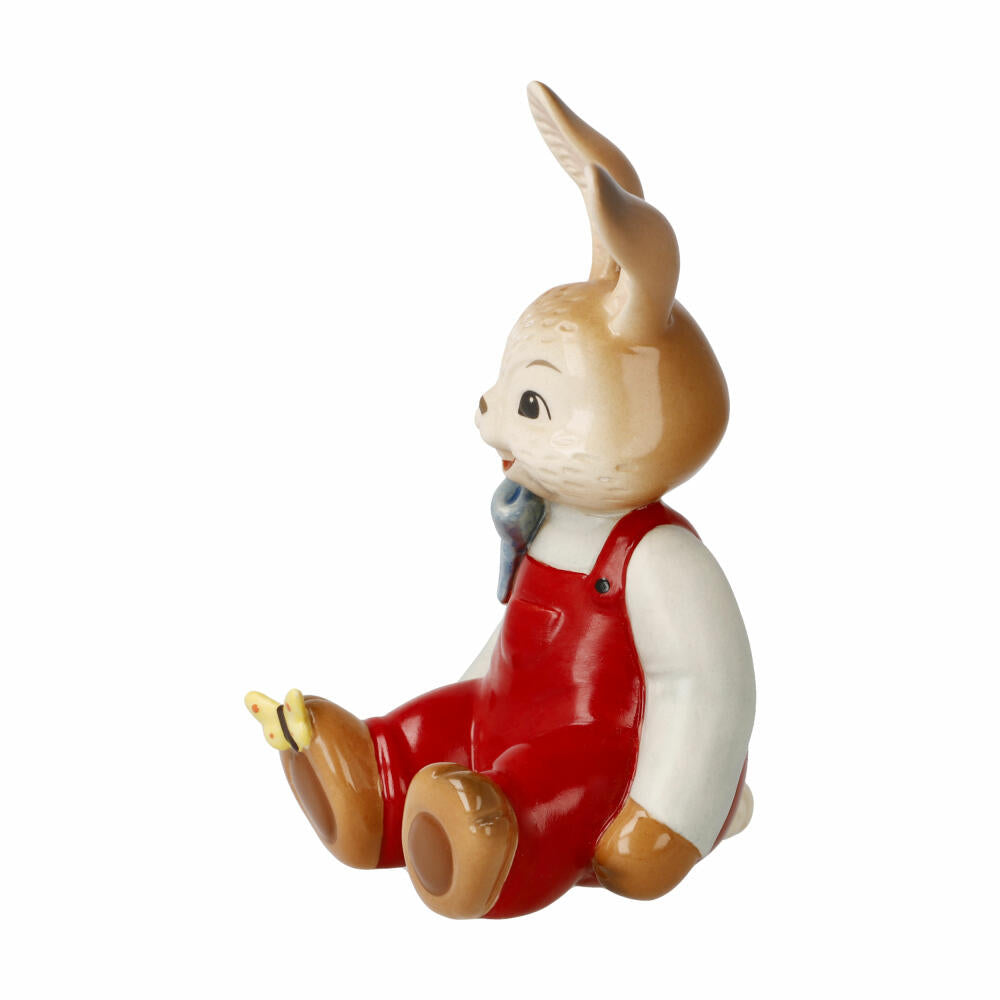 Goebel Figur Hase Mein kleiner Freund, Osterhase, Steingut, Bunt, 11 cm, 66846081