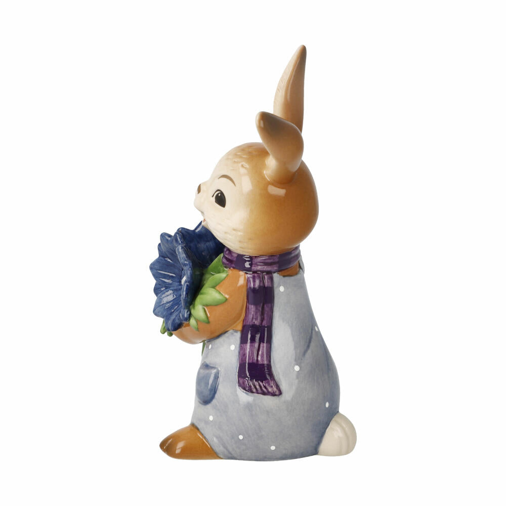 Goebel Figur Hase Kleiner Kavalier, Osterhase, Steingut, Bunt, 12 cm, 66846111