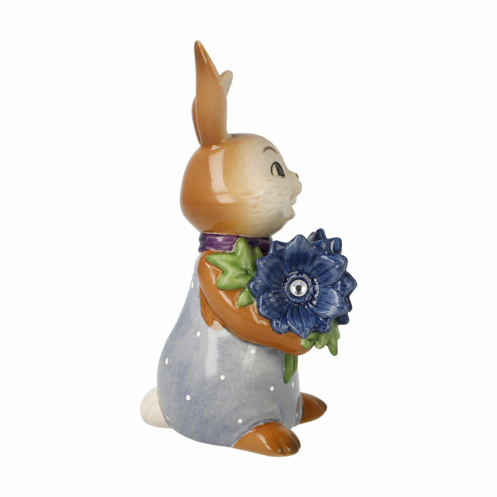 Goebel Figur Hase Kleiner Kavalier, Osterhase, Steingut, Bunt, 12 cm, 66846111