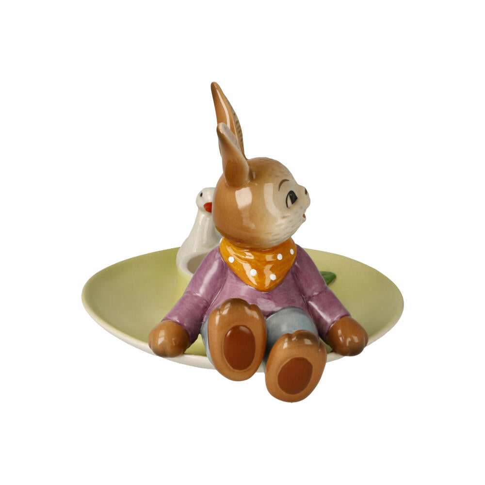 Goebel Windlicht Hase Ein Lächeln für Dich, Ostern, Steingut, Bunt, 11 cm, 66846131
