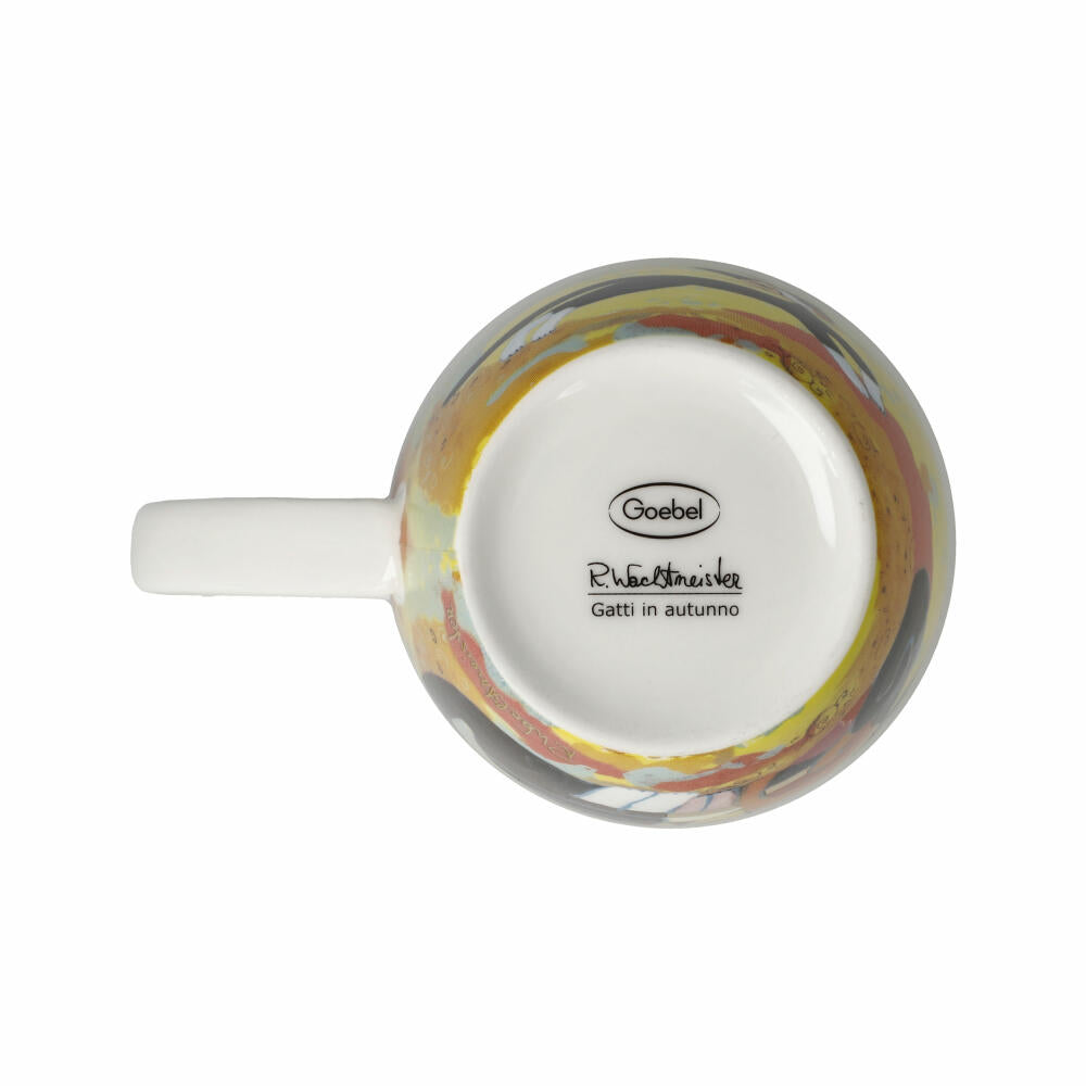 Goebel Künstlertasse Rosina Wachtmeister Gatti in autunno, Fine Bone China, Bunt, 400 ml, 66852931