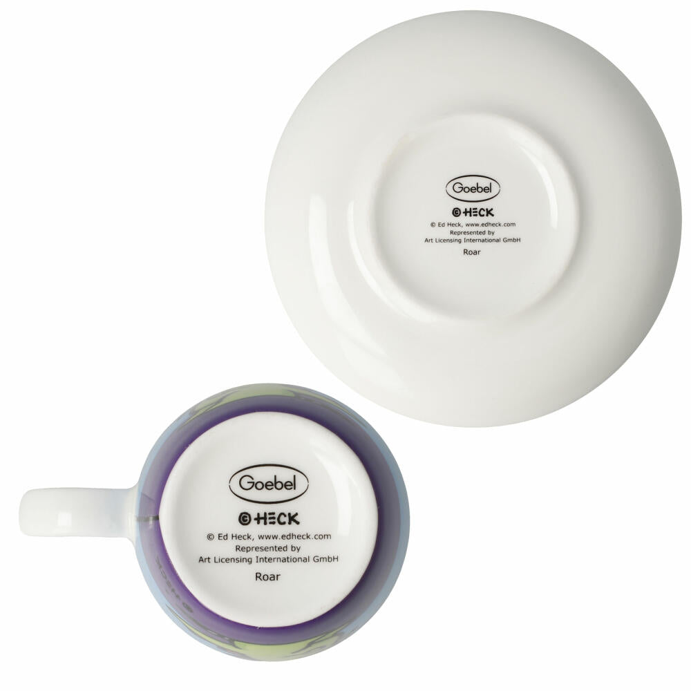 Goebel Espressotasse Ed Eck- Roar, Fine Bone China, Bunt, 100 ml, 67200211