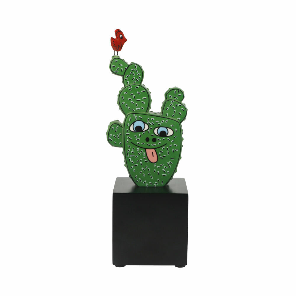 Goebel Figur James Rizzi -Cactus in Texas, Porzellan, Bunt, 22 cm, 26103481