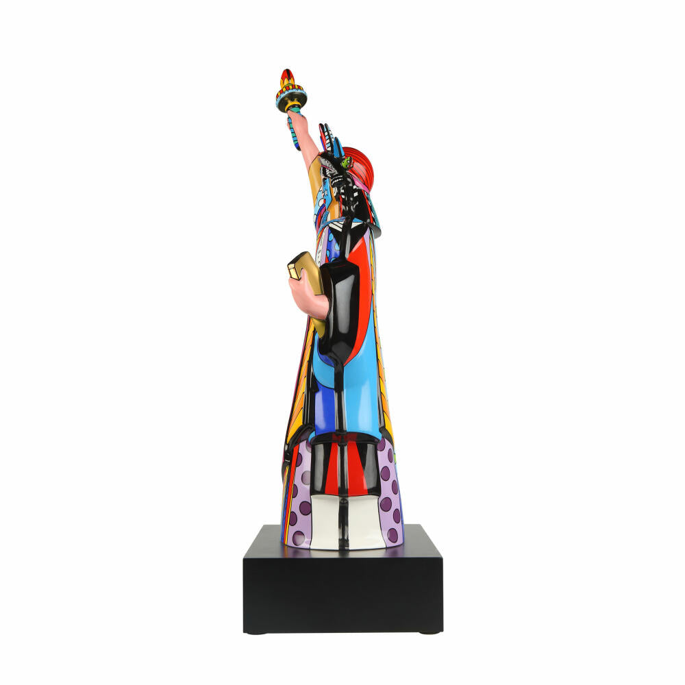 Goebel Figur Romero Britto - Liberty, Porzellan, Bunt, Limited Edition, 69.5 cm, 66453311