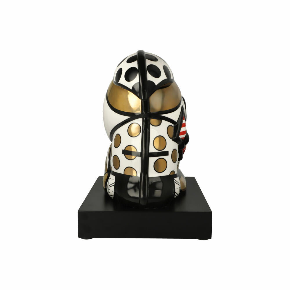 Goebel Figur Romero Britto - Golden Ginger, Porzellan, Gold, Limited Edition, 30 cm, 66453331