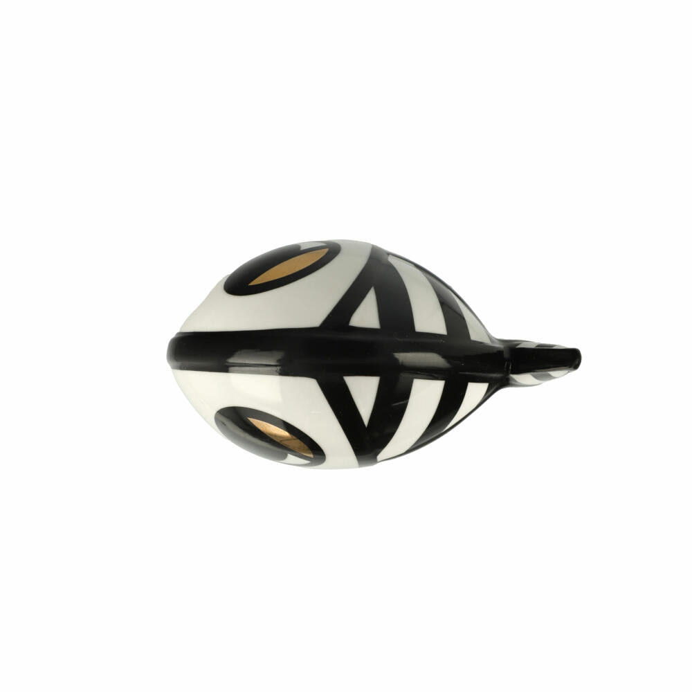 Goebel Figur Romero Britto - Golden Deeply in Love 1, Porzellan, Goldfarben, 28.5 cm, 66453351