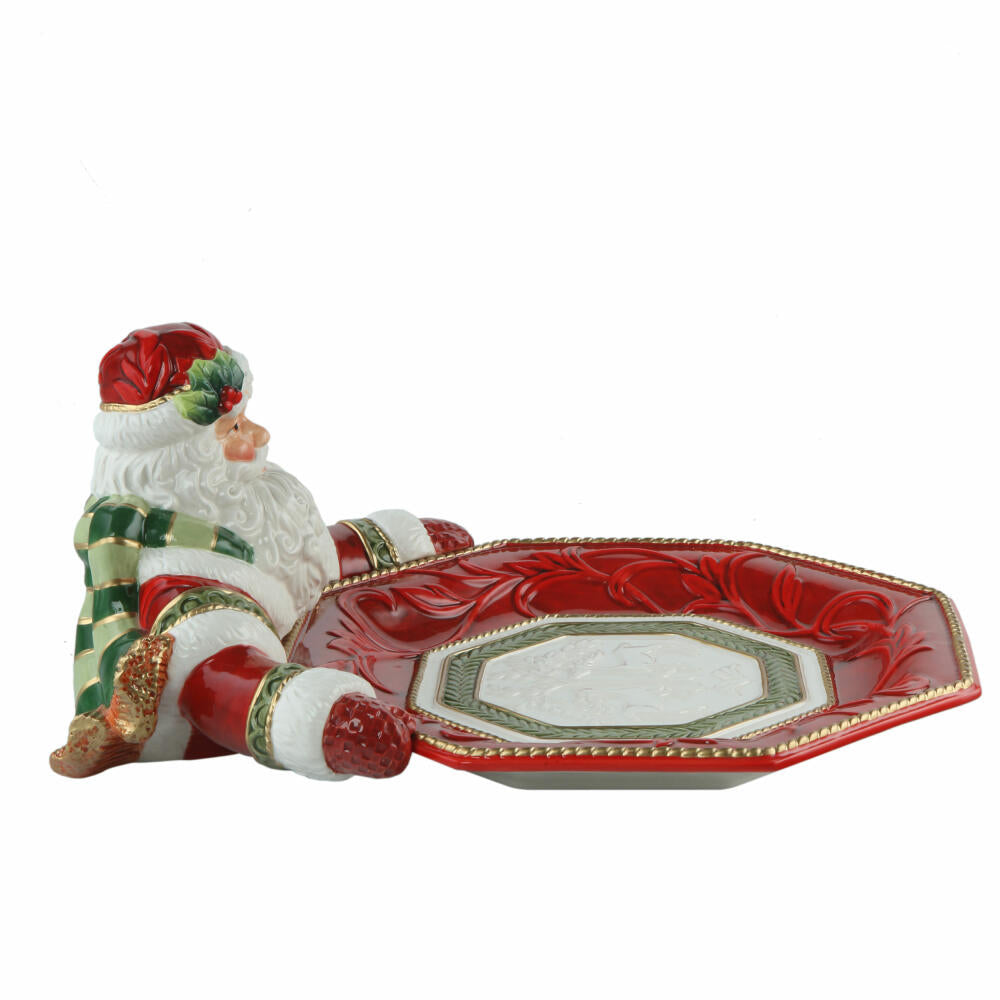 Goebel Bowl Santa presents, Fitz &amp; Floyd, Decorative Bowl, Stoneware, Colorful, 16.5 cm, 51001731
