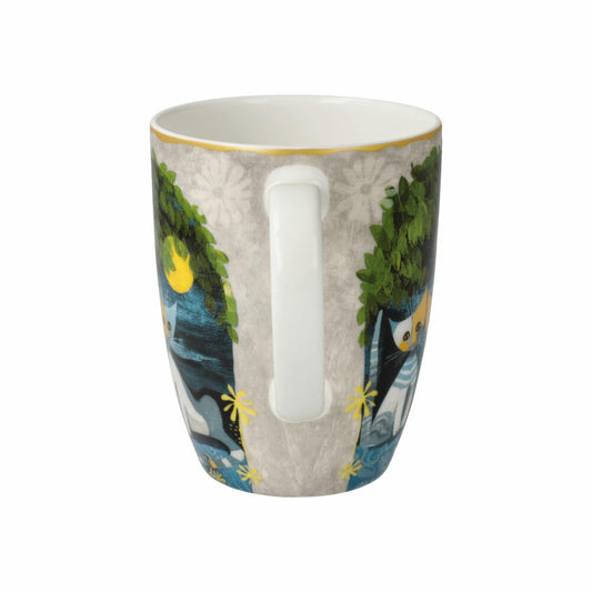 Goebel Künstlertasse R. Wachtmeister - Al chiaro di luna, Fine Bone China, Bunt, 400 ml, 66861371