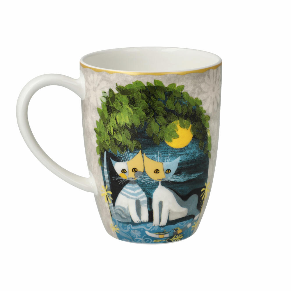 Goebel Künstlertasse R. Wachtmeister - Al chiaro di luna, Fine Bone China, Bunt, 400 ml, 66861371