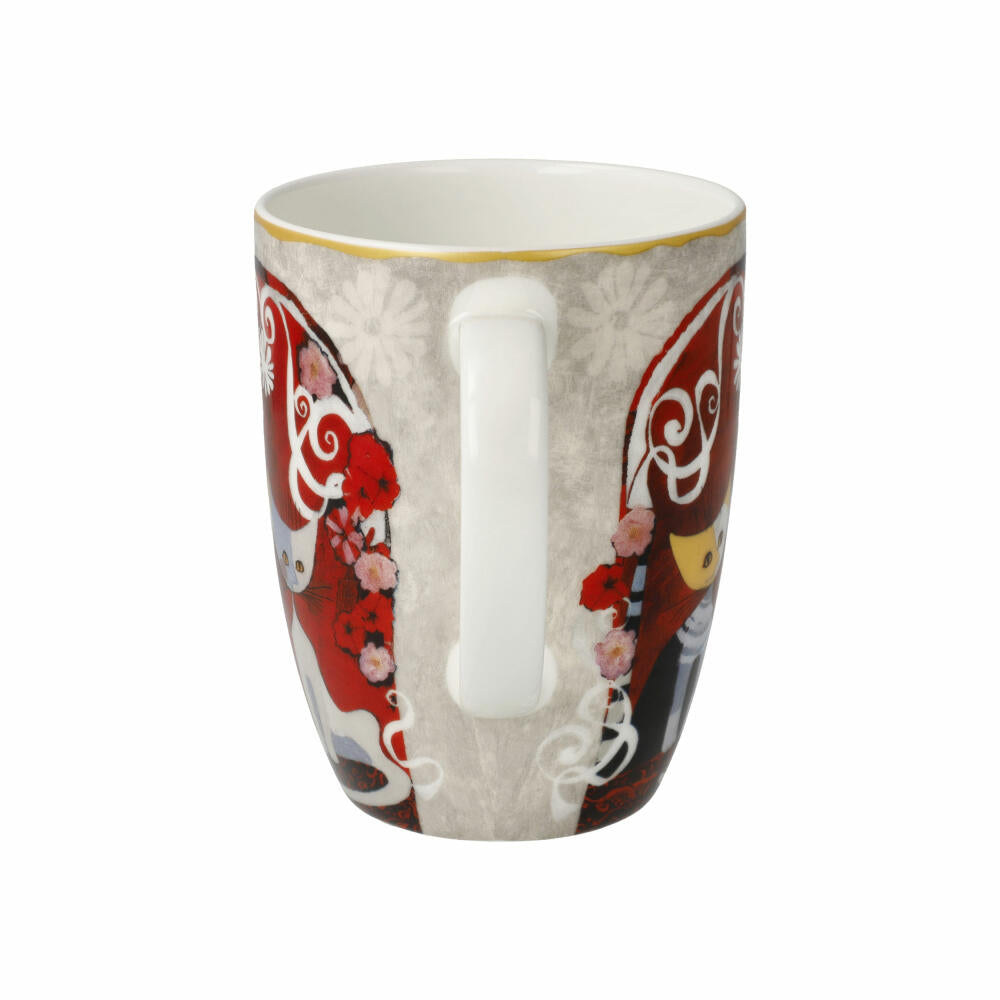 Goebel Künstlertasse R. Wachtmeister - Templi dell amore, Fine Bone China, Bunt, 400 ml, 66861381
