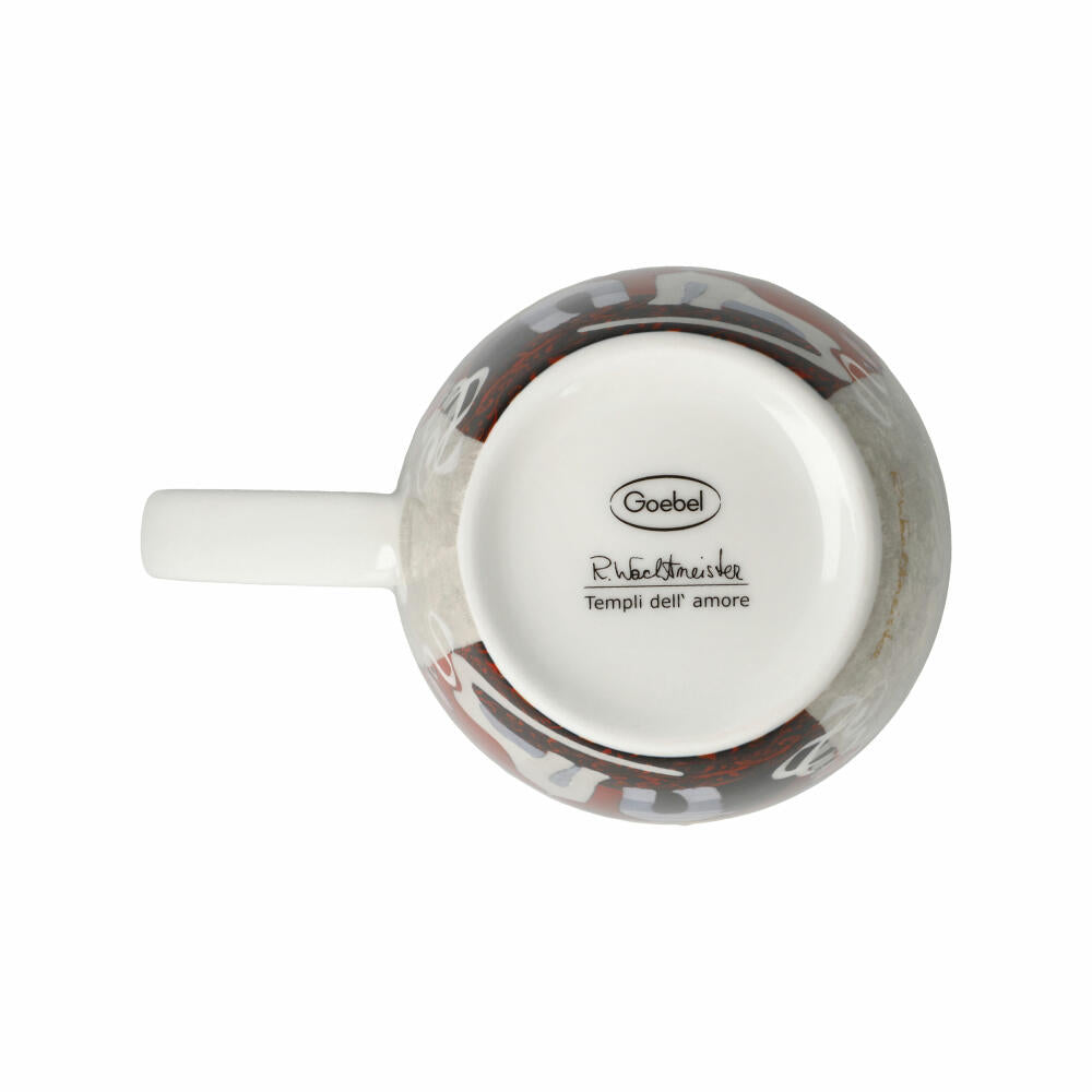Goebel Künstlertasse R. Wachtmeister - Templi dell amore, Fine Bone China, Bunt, 400 ml, 66861381