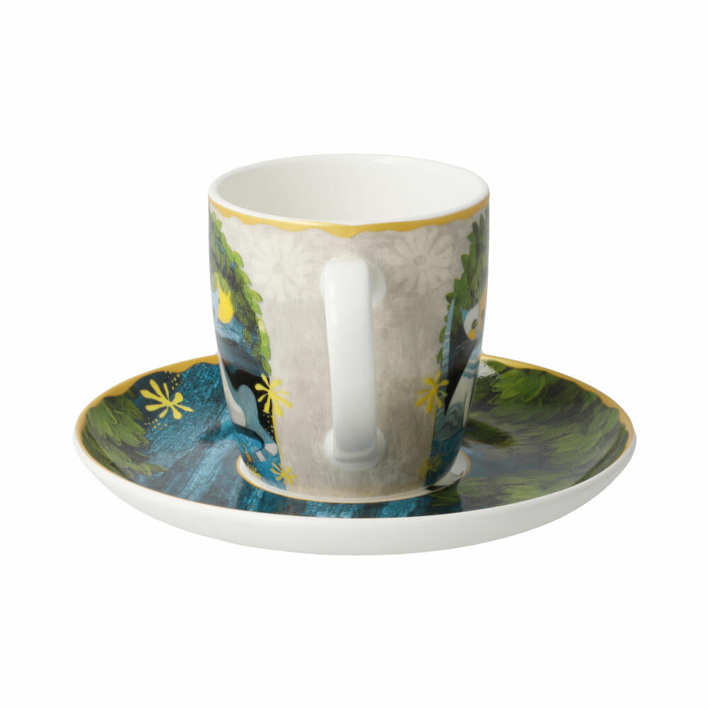 Goebel Espressotasse Rosina  Wachtmeister -Al chiaro di luna, Fine Bone China, 100 ml, 66861391