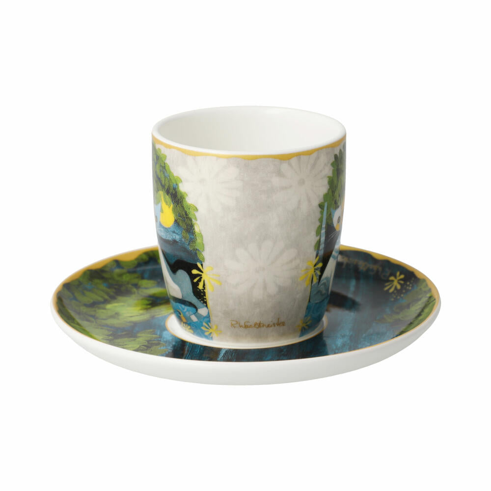 Goebel Espressotasse Rosina  Wachtmeister -Al chiaro di luna, Fine Bone China, 100 ml, 66861391