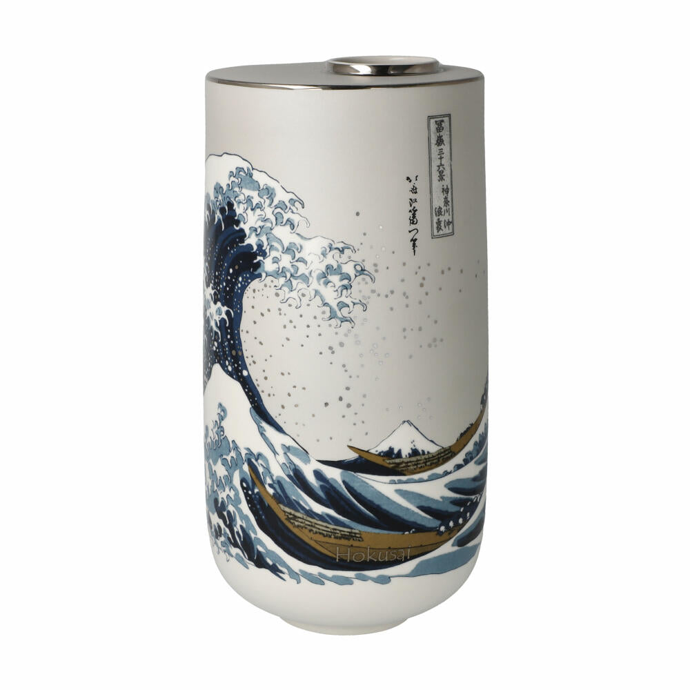 Goebel Vase Hokusai- Die Große Welle, Porzellan, Bunt, 25.5 cm, 67075121