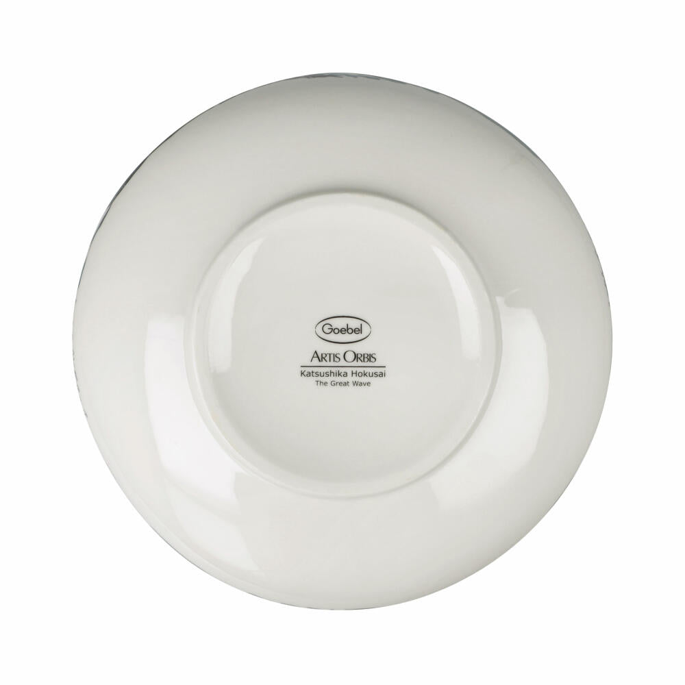 Goebel Vase Hokusai- Die Große Welle, Porzellan, Bunt, 25.5 cm, 67075121