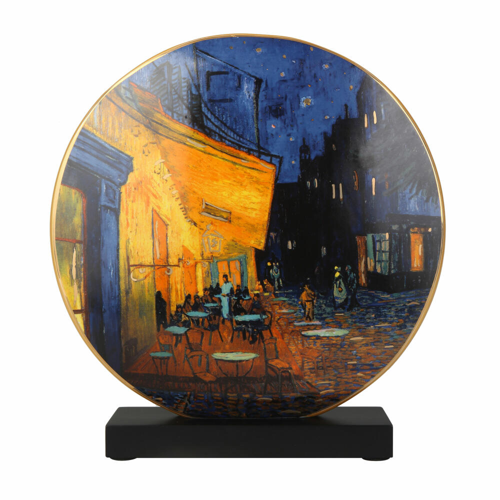 Goebel Vase Van Gogh - Sternennacht, Porzellan, Bunt, Limited Edition, 33.5 cm, 67075141