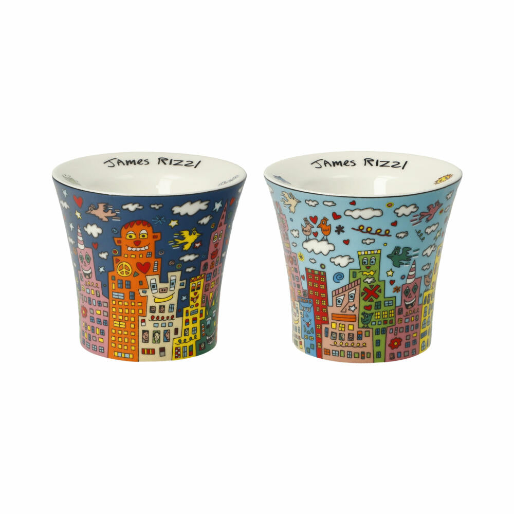 Goebel Eierbecher James Rizzi - My New York City, New Bone China, Bunt, 26103521