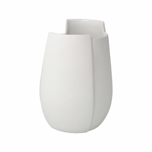 Goebel Vase Ova, Biskuit-Porzellan, Biskuit weiß, 16 cm, 14005801