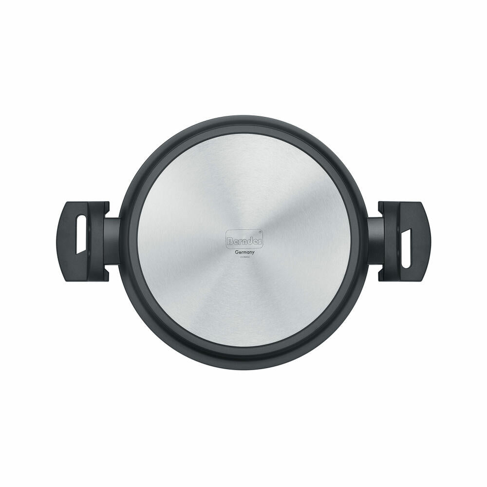 Berndes b.perfect Servierpfanne, Pfanne, Induktionsgeeignet, Aluminium geschmiedet, Schwarz, Ø 28 cm, 0002570228