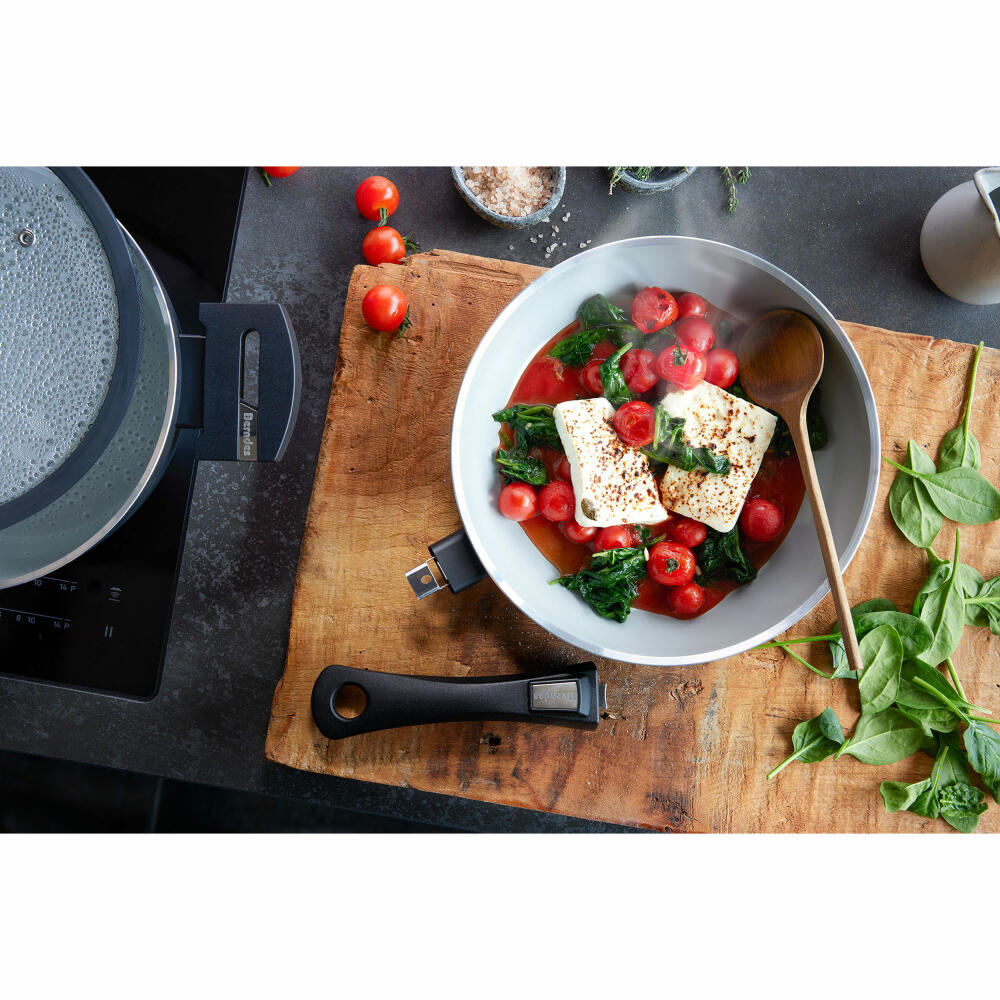 Berndes b.perfect removable Click handle, replacement handle, suitable for b.perfect and Vario Click,, plastic, black, 006001