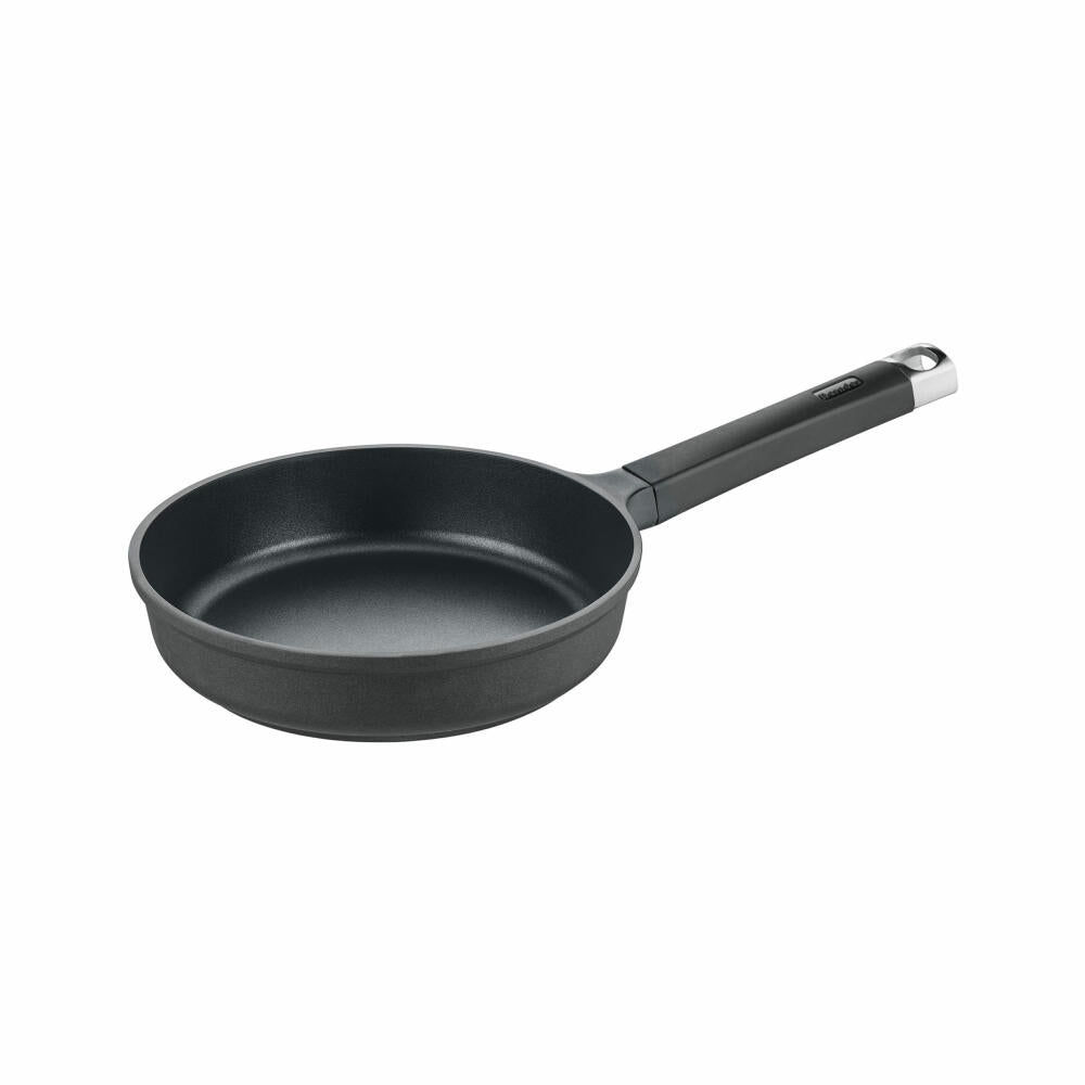 Berndes Edition 100 Schmorpfanne mit Deckel, Pfanne, Aluguss, Schwarz, 24 cm, 031625