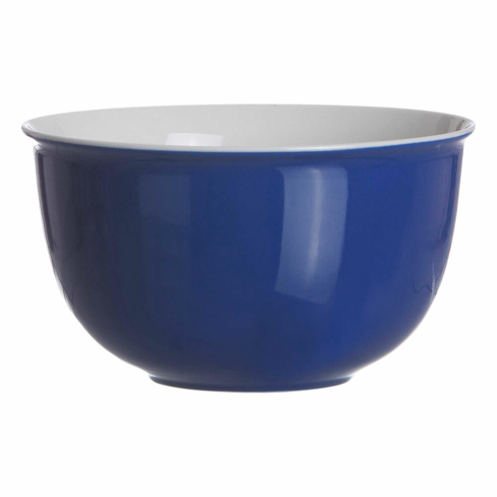 Ritzenhoff &amp; Breker Doppio cereal bowl, bowl, small bowl, tableware, porcelain, indigo blue, Ø 14 cm, 63837