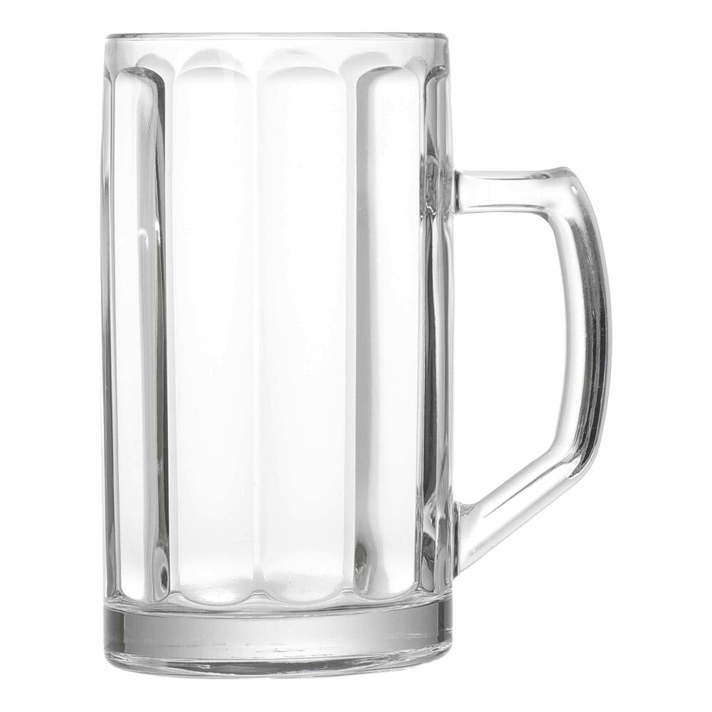 Ritzenhoff &amp; Breker Brema beer mug, set of 6, beer glass, beer mug, beer glass, clear, 300 ml, 172348