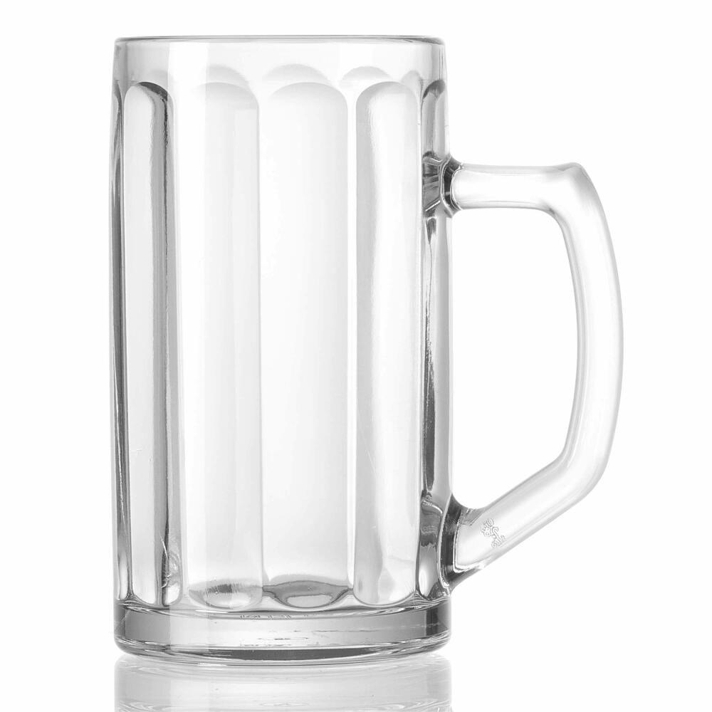 Ritzenhoff &amp; Breker Brema beer mug, set of 6, beer glass, beer mug, beer glass, clear, 300 ml, 172348
