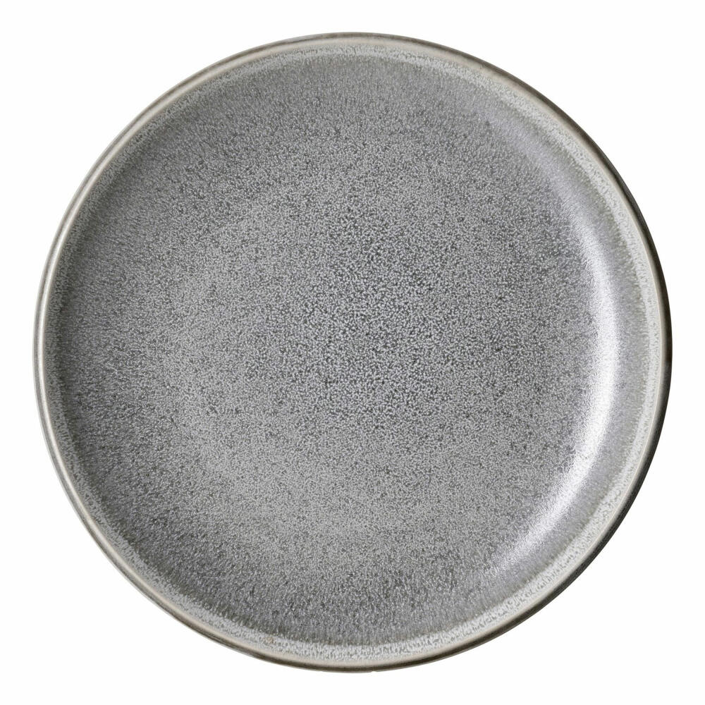 Ritzenhoff &amp; Breker Hudson dinner plate, plate, dinner plate, stoneware, grey, Ø 28 cm, 229615