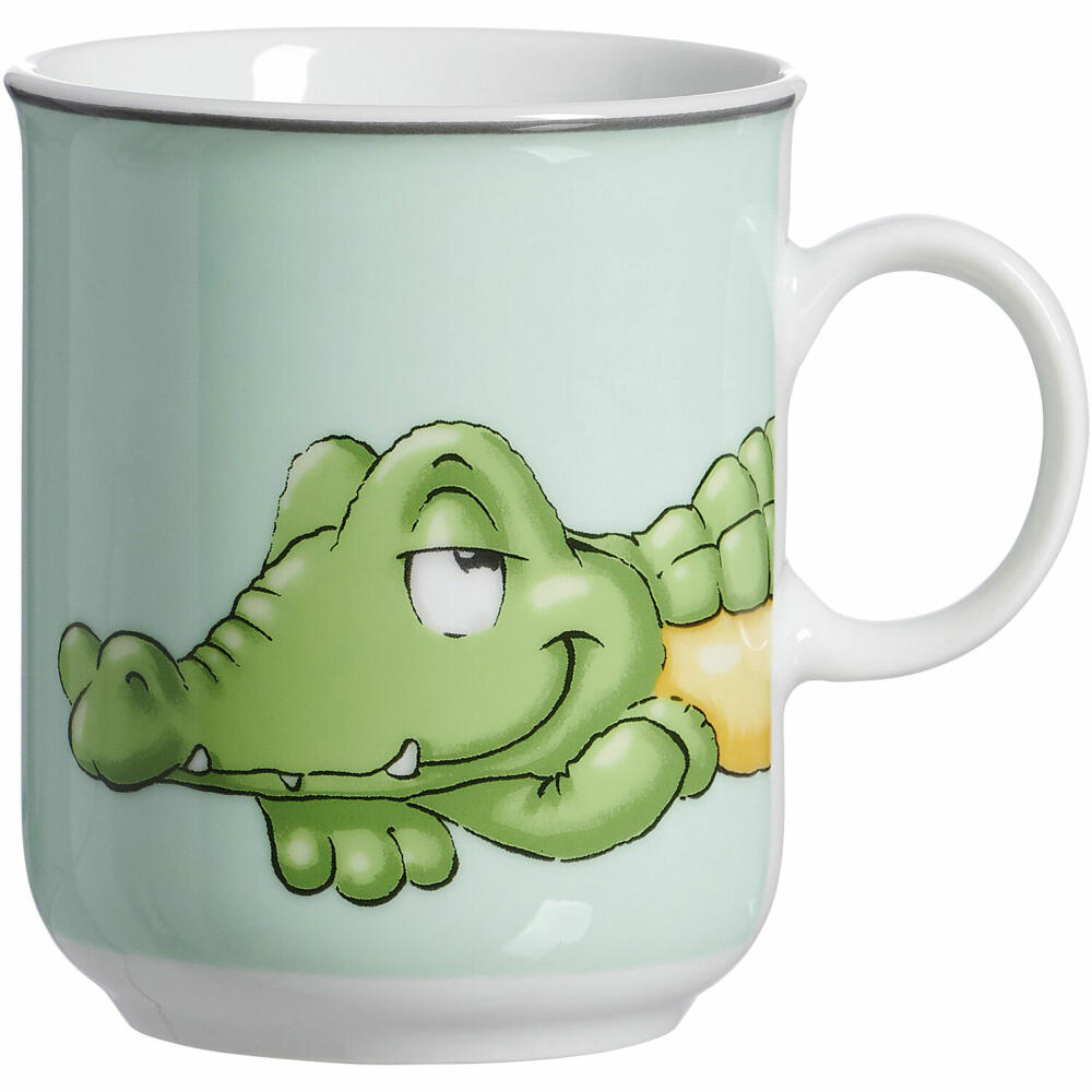 Ritzenhoff & Breker Happy Zoo Koko Kinder-Trink-Becher, Kinderbecher, Tasse, Kinder, Porzellan, 270 ml, 413298