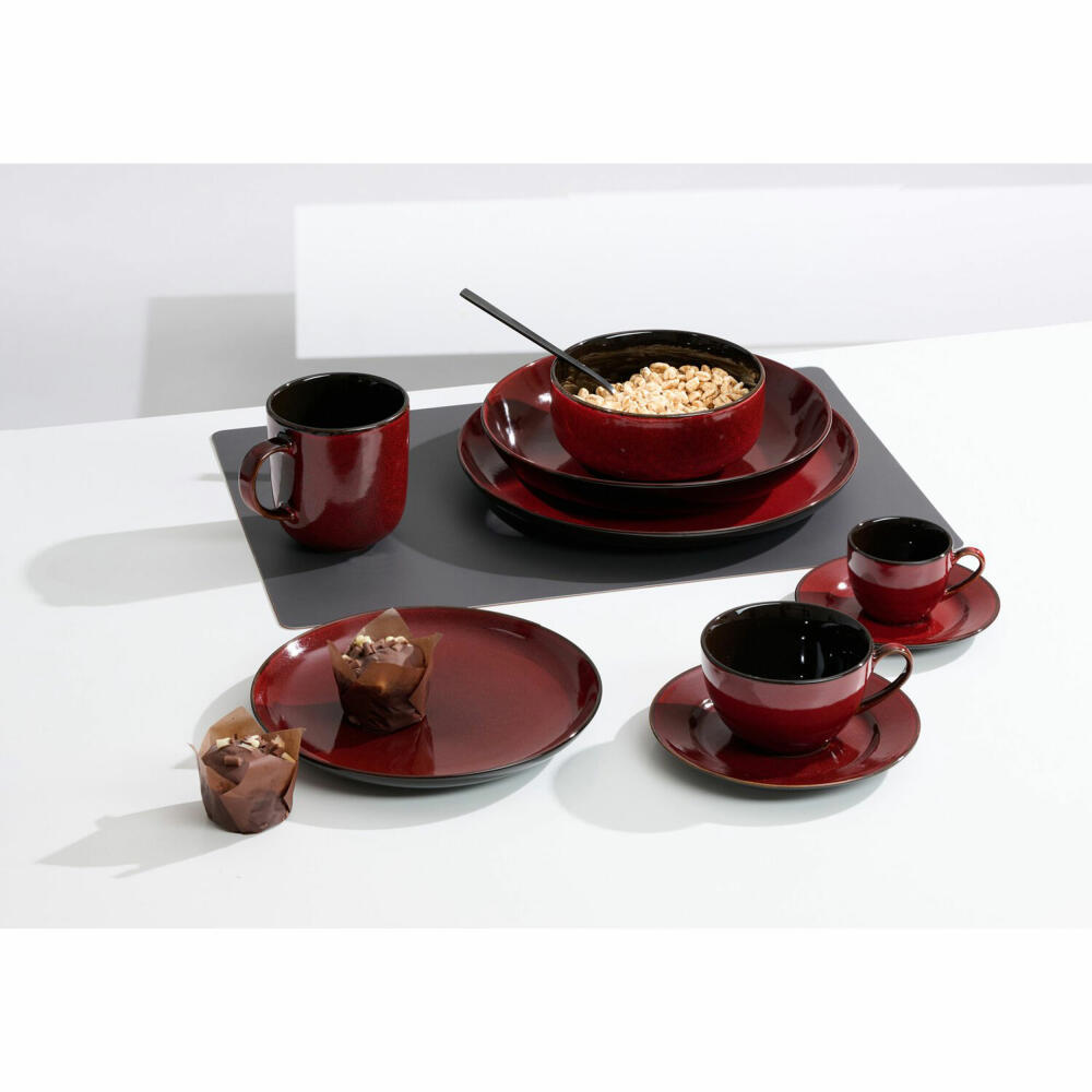 Ritzenhoff & Breker Gambia Kaffeebecher, Kaffeetasse, Tasse, Becher, Steinzeug, 400 ml, 419917