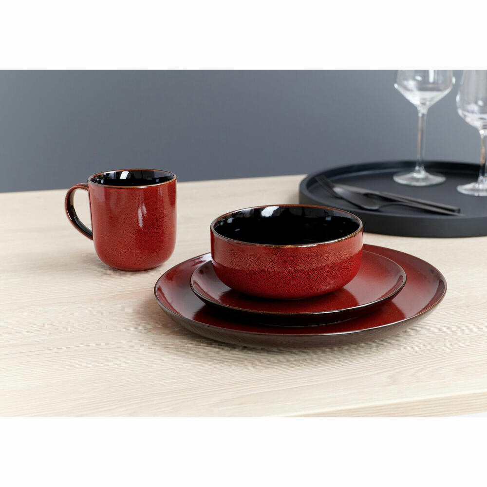 Ritzenhoff & Breker Gambia Kaffeebecher, Kaffeetasse, Tasse, Becher, Steinzeug, 400 ml, 419917