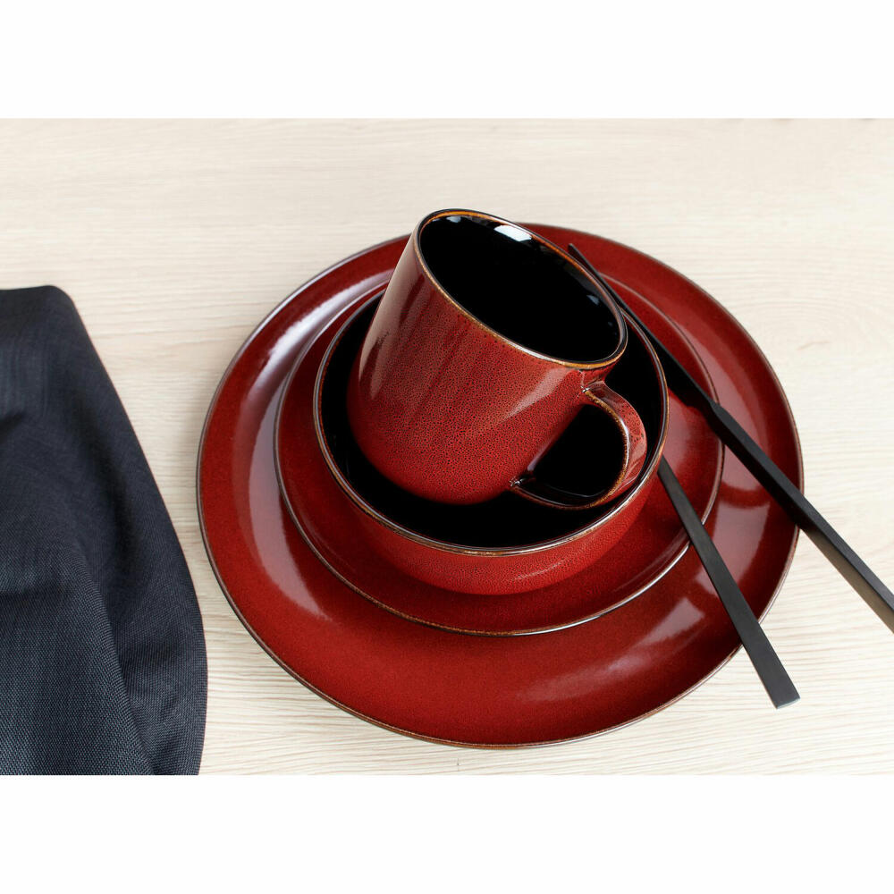 Ritzenhoff & Breker Gambia Kaffeebecher, Kaffeetasse, Tasse, Becher, Steinzeug, 400 ml, 419917