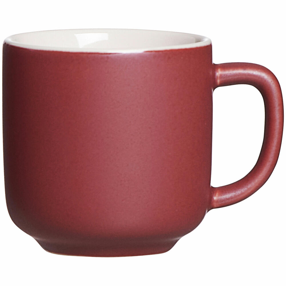 Ritzenhoff &amp; Breker Espresso Cup Jasper, Espresso Cup, Espresso Cup, Upper, Stoneware, Berry / Berry, 100 ml, 420340