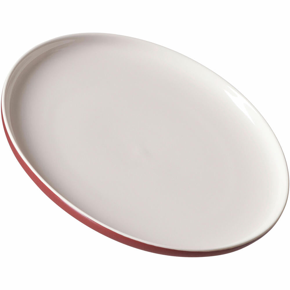 Ritzenhoff &amp; Breker Flat Plate Jasper, Dinner Plate, Stoneware, Berry, Ø 26 cm, 420371