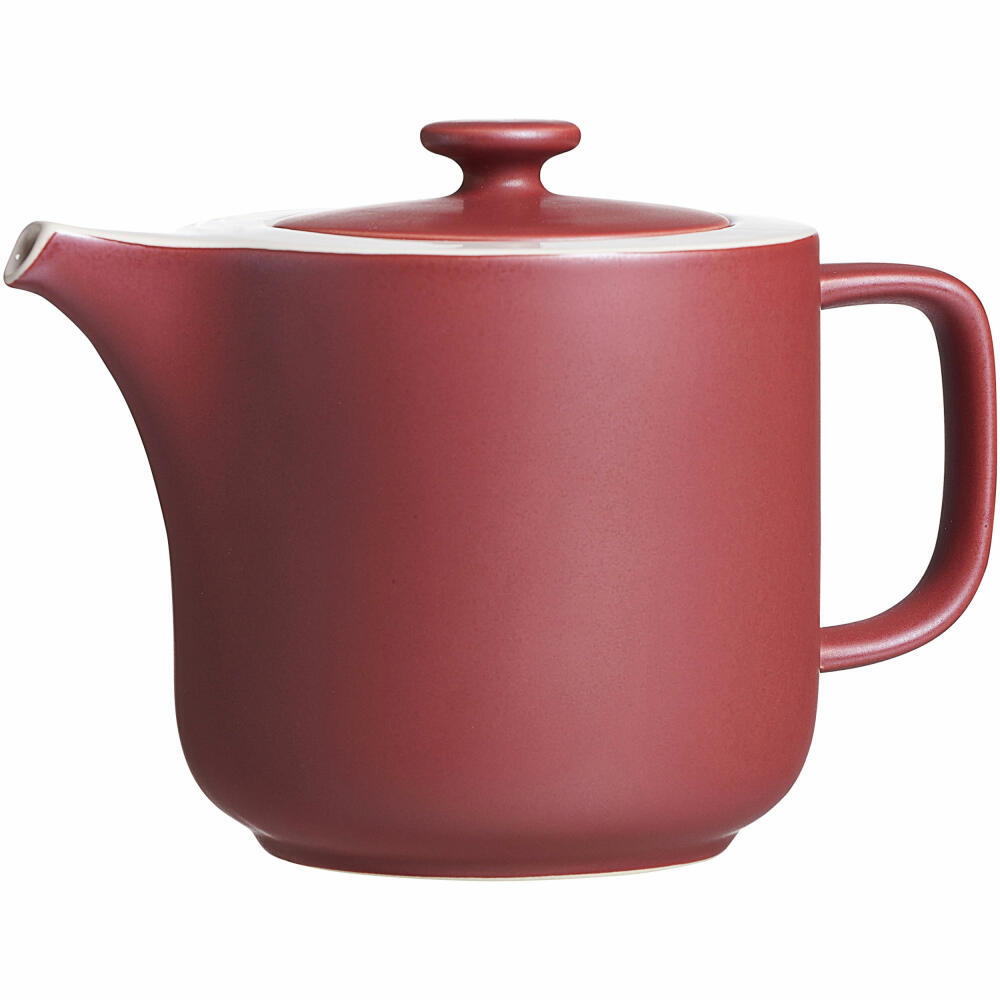 Ritzenhoff &amp; Breker Kanne Jasper, teapot, ceramic jug, stoneware, berry, 1.4 L, 420401