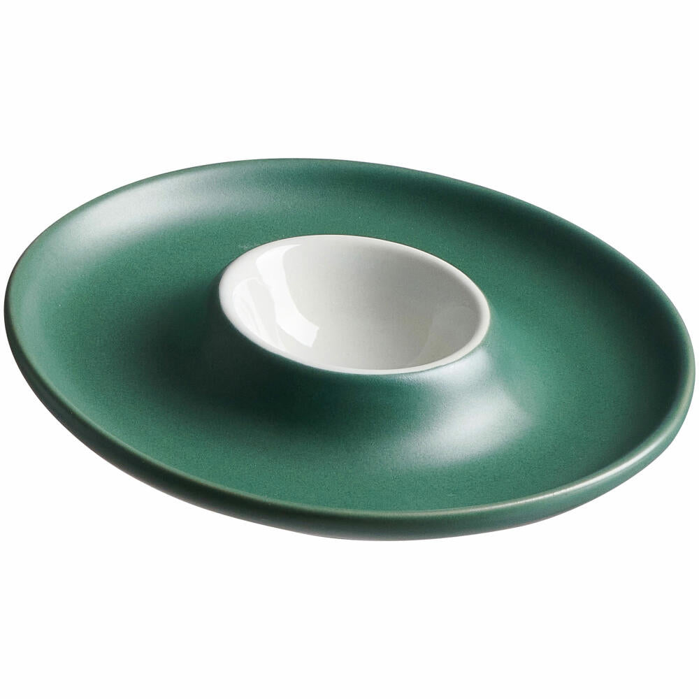 Ritzenhoff &amp; Breker Egg Plate Jasper, Egg Cup, Egg Holder, Stoneware, Green, 420708