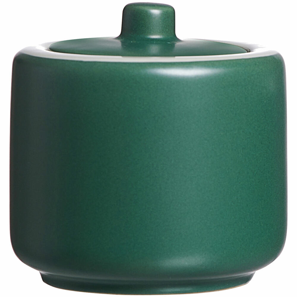 Ritzenhoff &amp; Breker sugar bowl Jasper, sugar bowl, storage jar, storage, stoneware, green, Ø 8.5 cm, 420715