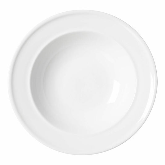 Ritzenhoff &amp; Breker Soup Plate Simple, Soup Plate, Dinner Plate, Porcelain, White, Ø 22 cm, 420814