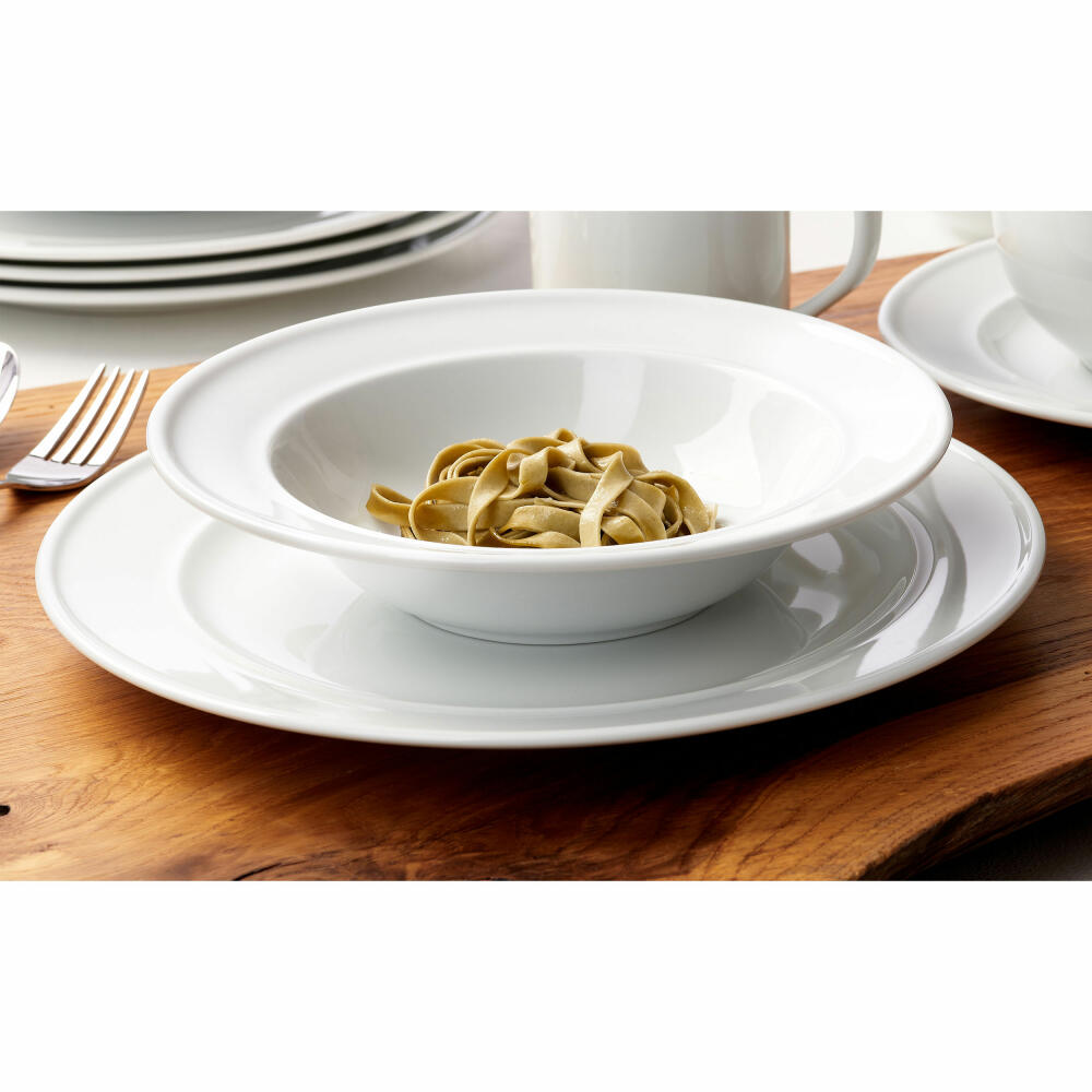 Ritzenhoff &amp; Breker table set Simple, 8-piece, table service, tableware set, service, porcelain, white, 420838